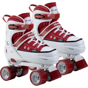Patins HUDORA Tam. 28-31, patins vermelho/branco, estilo sneaker