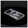 Capa Evelatus para Apple iPhone 15 Pro PC+TPU com MagSafe - Estampa floral personalizada
