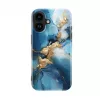 Capa fina Evelatus para Apple iPhone 16 com MagSafe Design de impressão personalizada Flower Pink