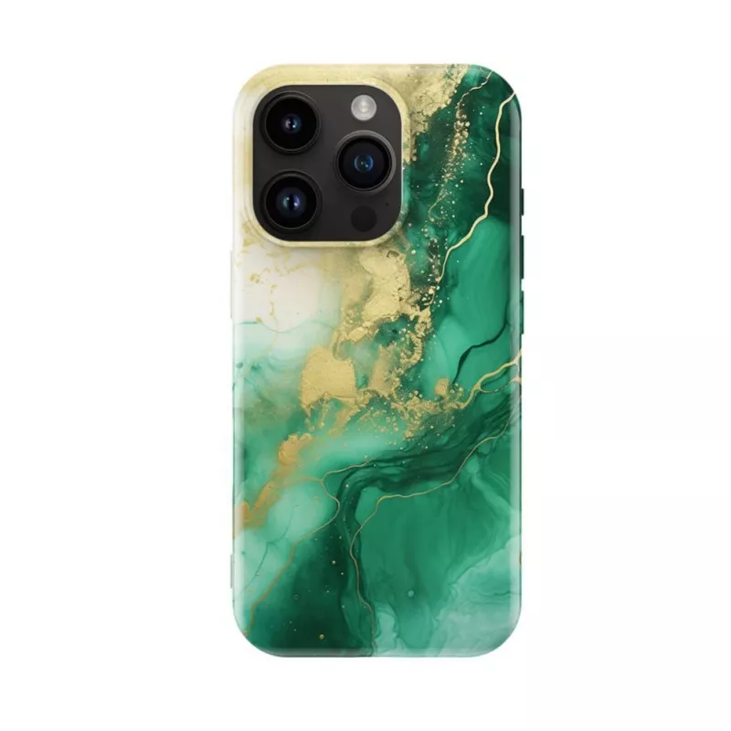 Capa fina Evelatus para Apple iPhone 16 Pro Max com MagSafe - Impressão personalizada Verde