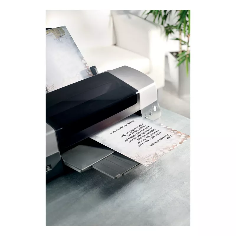 SIGEL Christmas Surprise A4 Papel fino 90gsm para impressoras de jato de tinta, laser e copiadoras, 25 folhas (DP135)