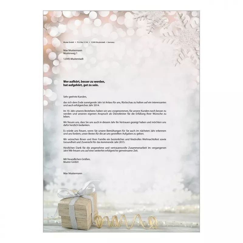 SIGEL Christmas Surprise A4 Papel fino 90gsm para impressoras de jato de tinta, laser e copiadoras, 25 folhas (DP135)
