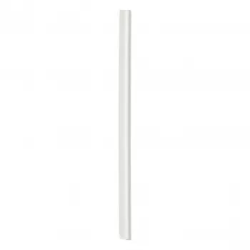 Durable 293002 Barras de fixação A4, 3 mm, branco, pack de 50
