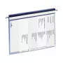 DURABLE Pasta de arquivo com calha suspensa A4 azul 255406