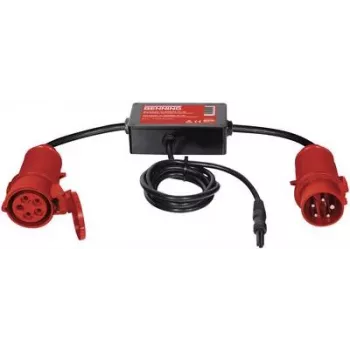 BENNING 044140 adaptador de medição ativo de 3 fases para tomadas CEE 16A de 5 polos, 400V