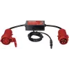 BENNING 044140 adaptador de medição ativo de 3 fases para tomadas CEE 16A de 5 polos, 400V