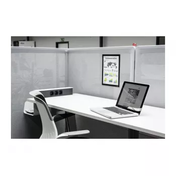 DURABLE DURAFRAME GRIP A4 moldura informativa, autoadesiva, preta 496801