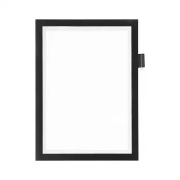 DURABLE DURAFRAME NOTE A4 moldura informativa magnética, preta 499301