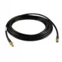 ALLNET ANT-CAB-RSMA-RSMA-700 cabo coaxial para antena, ficha R-SMA para conector fêmea R-SMA, LMR-195, 7 m, preto