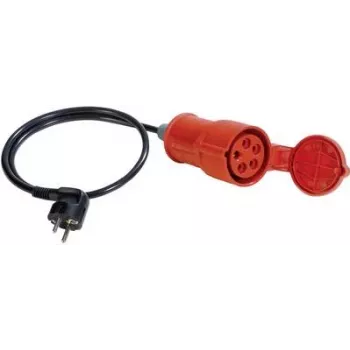 BENNING 16 A cabo adaptador de conector fêmea CEE para ficha Schuko para ensaio VDE 0701/0702 (044122)