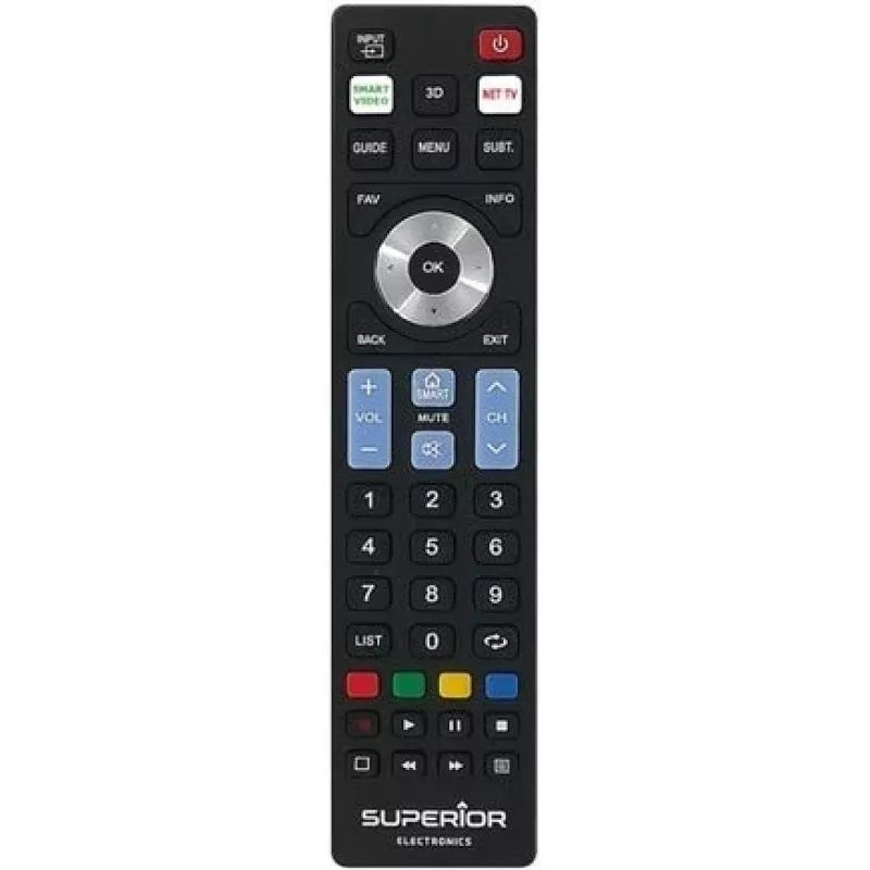 SUPERIOR ELECTRONICS SUPER Ready5 S telecomando universal – preto SUPTRB019