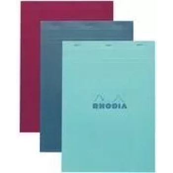 Rhodia N.º 18 caderno quadriculado A4, várias cores, pack de 5 18100C