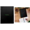 Rhodia Greenbook caderno College A5+ quadriculado preto 119924C