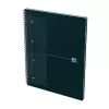 Bloco de notas Oxford International College, A4+, quadriculado, capa dura, encadernação em espiral, 80 folhas, compatível com SCRIBZEE 400191148