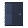 Oxford International College caderno A4+ quadriculado capa dura encadernação em espiral 80 folhas 400191240