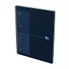 Oxford International College caderno A4+ quadriculado capa dura encadernação em espiral 80 folhas 400191240