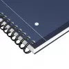 Oxford International College caderno A4+ quadriculado capa dura encadernação em espiral 80 folhas 400191240