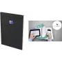 Oxford Smart bloco de notas, A4, quadriculado, 80 folhas, preto 400191246