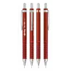 Lápis mecânico Rotring Tikky Retro 0,5 mm vermelho, bainha cromada, zona de pega em borracha 2202568