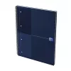 Bloco de notas Oxford International College, A4+, pautado, capa dura, encadernação em espiral, 80 folhas, 1 unid. (400194458)