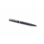 Caneta de esferográfica Waterman Impression – laca azul, anel decorativo cromado, ponta média, caixa de oferta 2225468