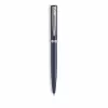 Caneta de esferográfica Waterman Impression – laca azul, anel decorativo cromado, ponta média, caixa de oferta 2225468