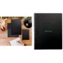 Rhodia Greenbook bloco College A5+ quadriculado preto 119934C