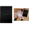 Caderno de espiral RHODIA GreenPad A4+ pautado preto 90 g/m² 80 folhas 119927C