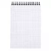 Caderno de espiral quadriculado Rhodia No. 16 A5, preto 165009C