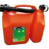 Bidão combinado de combustível e óleo EDA 6 L + 2,5 L câmara dupla vermelho/preto 010169 O SX6