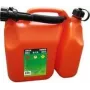 Bidão combinado de combustível e óleo EDA 6 L + 2,5 L câmara dupla vermelho/preto 010169 O SX6