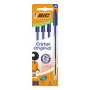 Esferográfica BIC Cristal Original, azul, 0,32 mm, pack de 4 516332
