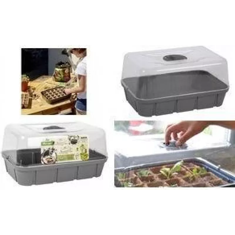 Estufa mini EDA tamanho L antracite 15,7L 560x250x240mm 013933 G.ANT CX