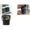 Compostor EDA KOMPOST 6L antracite com tampa e asa, plástico reciclado 013119 R G.ANT