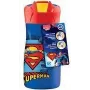 Garrafa de água Maped PICNIK Superman em aço inoxidável 0,43 L azul/vermelho com palhinha 871233