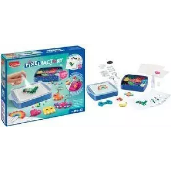 Conjunto de arte com contas de água Maped Creativ Pixel Factory - 1100 contas, 50 contas especiais, 25 designs 907700