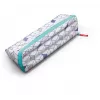 Estojo triangular Maped XXL Classic Pastel Sweet Purple com abertura extra larga e design de dois lados 931910
