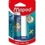 Borracha Maped DRAGON Twist-Out de plástico com recarga, formato batom, embalagem blister 152024