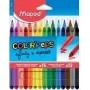 Conjunto de arte combinado Maped INFINITY & COLOR'PEPS, 27 peças, várias cores, estojo de cartão 984744