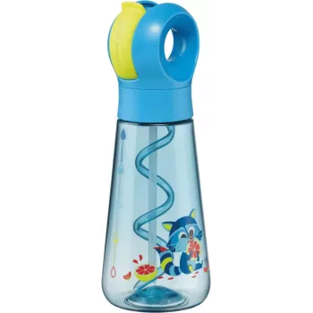 Garrafa de água Maped PICNIK Raccoon 0,5 L azul com palhinha 873101