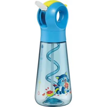 Garrafa de água Maped PICNIK Raccoon 0,5 L azul com palhinha 873101