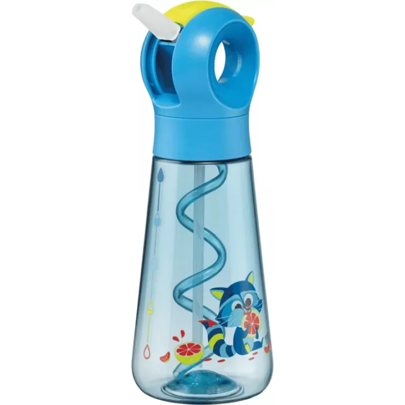Garrafa de água Maped PICNIK Raccoon 0,5 L azul com palhinha 873101