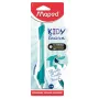 Caneta roller apagável Maped KIDY Learn Shark, 0,7 mm, tinta azul, embalagem blister 229500