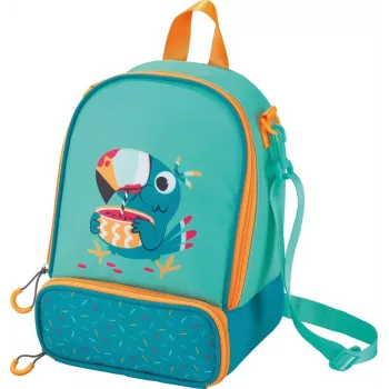 Mochila infantil Maped PICNIK TUKAN, mochila verde de jardim de infância, poliéster, compartimento principal grande – 1 unidade (879003)