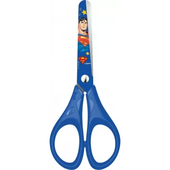 Tesoura de artesanato Maped Superman, ponta redonda, 130 mm, azul 464233