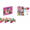 Conjunto criativo Maped Creativ arte em folha Barbie, 18 peças, conjunto de artesanato com folhas metálicas para crianças a partir dos 7 anos 907074