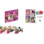 Conjunto criativo Maped Creativ arte em folha Barbie, 18 peças, conjunto de artesanato com folhas metálicas para crianças a partir dos 7 anos 907074