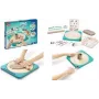 Conjunto de olaria Maped Creativ para crianças a partir dos 5 anos, argila de secagem ao ar com 6 cores, ferramentas, pincel e verniz 907224