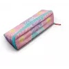 Estojo XXL Maped Fancy Pastel Lovely Daisy, triangular, 2 faces reversíveis, pastel 931911