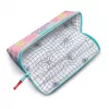 Estojo XXL Maped Fancy Pastel Lovely Daisy, triangular, 2 faces reversíveis, pastel 931911